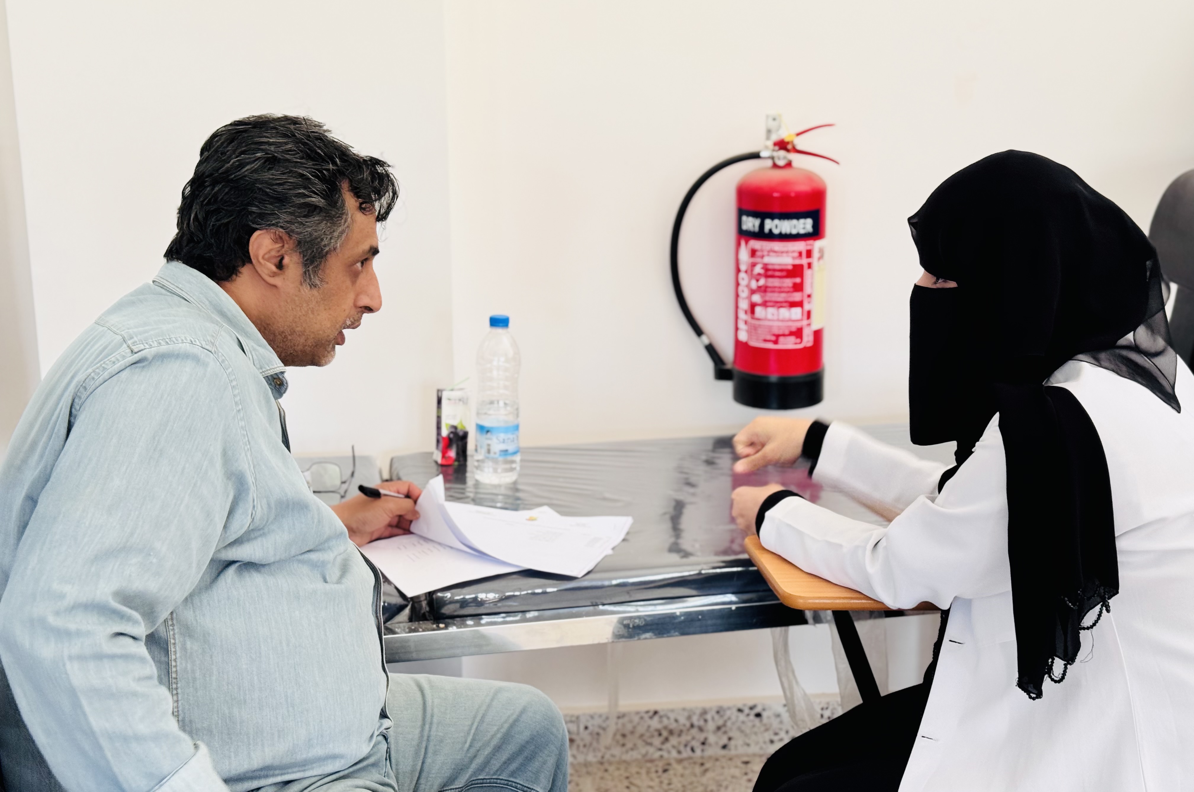 قسم التخدير بجامعة صنعاء ينفّذ الاختبار الشامل لطلبة المستوى الرابع باستخدام المحاكاة السر