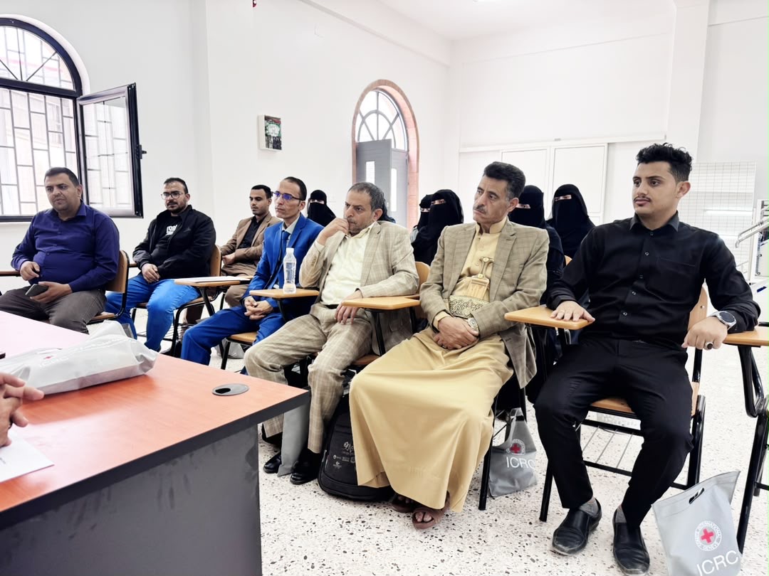 كلية العلوم الطبية التطبيقية بجامعة صنعاء تنظم لقاءً تعريفيًا مع أعضاء هيئة التدريس الجدد
