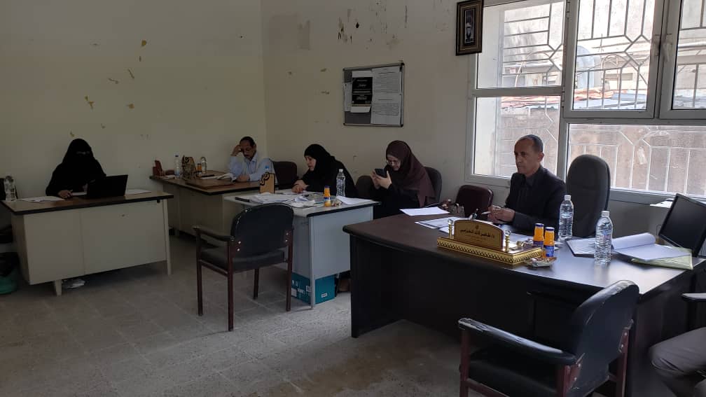 قسم علم النفس بجامعة صنعاء يناقش خطة أطروحة الدكتوراه للباحثة هناء علي علي سنان