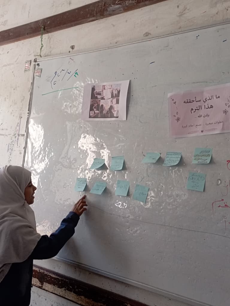 نشاط توعوي للمتدربات في قسم الخدمة الاجتماعية بكلية الآداب بجامعة صنعاء