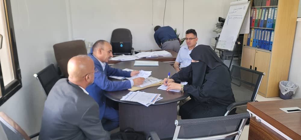 Sana’a University ADQAC Evaluates ‎Graduate Studies Procedures at Water ‎and Environment Center
