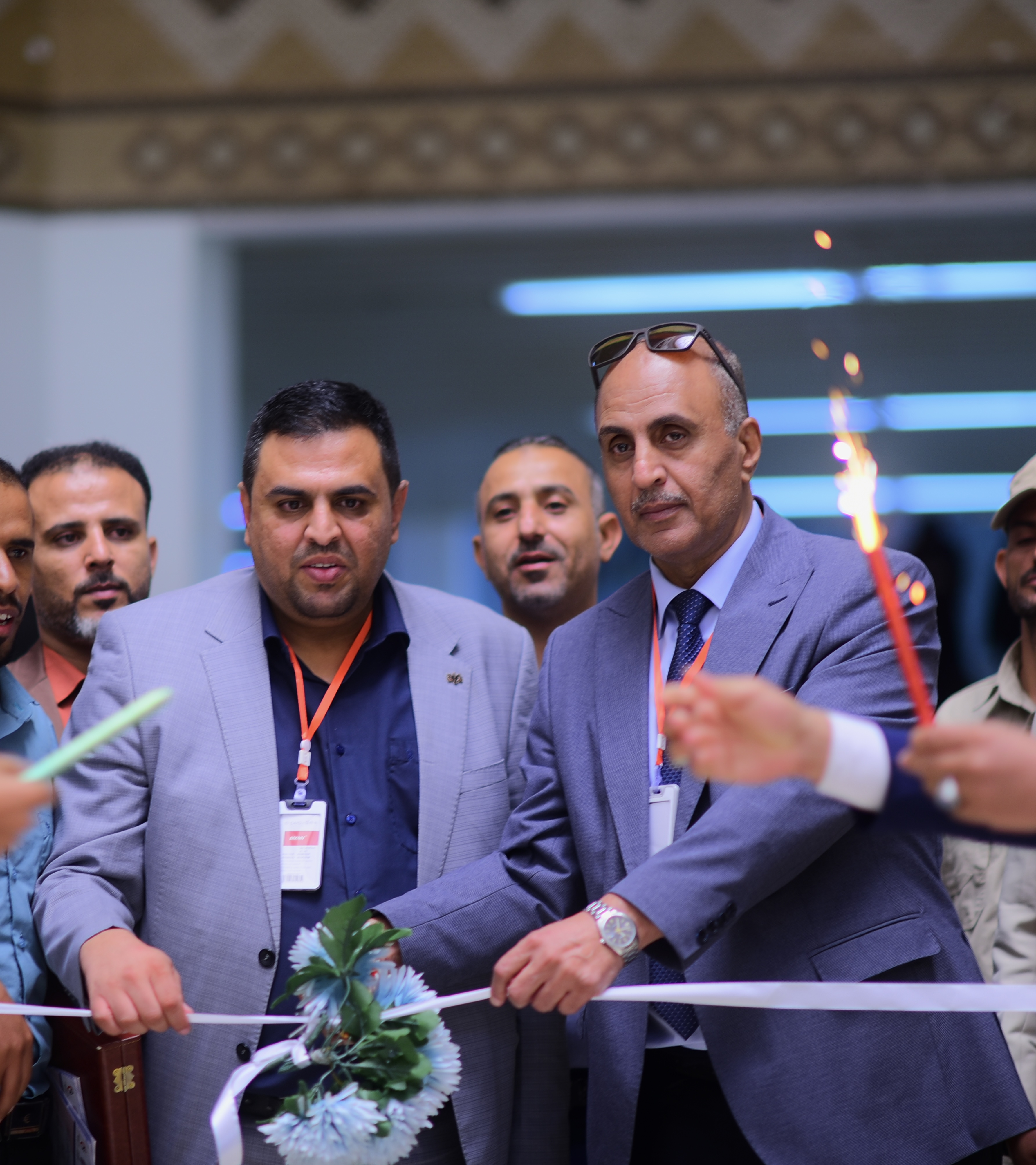 انطلاق أعمال المؤتمر الوطني الأول للعلاج الطبيعي في اليمن في كلية العلوم الطبية التطبيقية