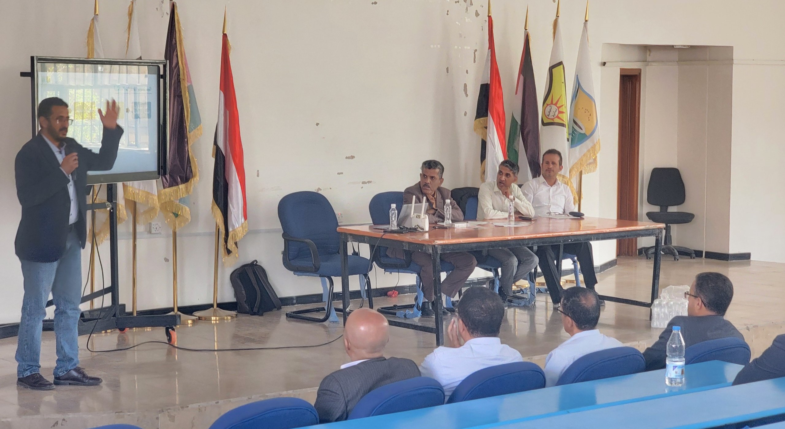 ورشة تعريفية خاصة بالآلية التنفيذية لمصفوفة المهام البحثية