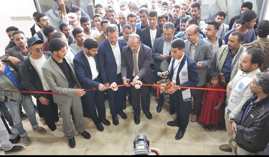 رئيس جامعة صنعاء يفتتح معرض (نواة 2026م )